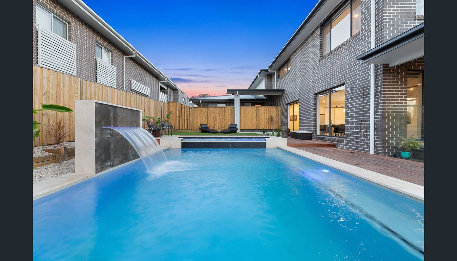 Brick home & alfresco